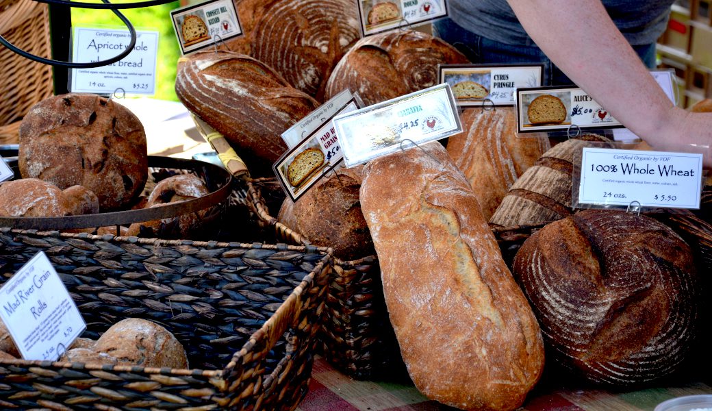 Red Hen Baking Co. artisan bread loaves in Waitsfield Vermont