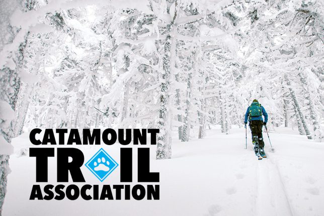 Catamount Trail backcountry ski trail Vermont