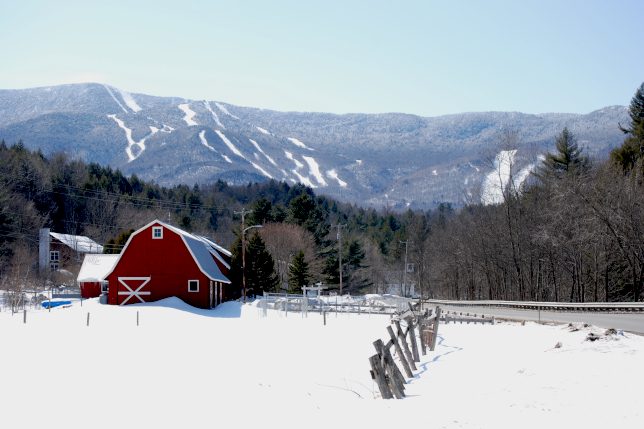 Mt. Ellen at Sugarbush Resort ski area in Warren Vermont