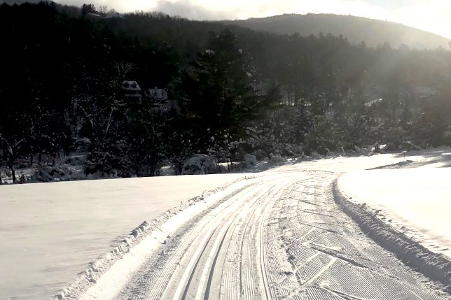 Mad River Glen ski area single chairlift on Stark Mountain Vermont
